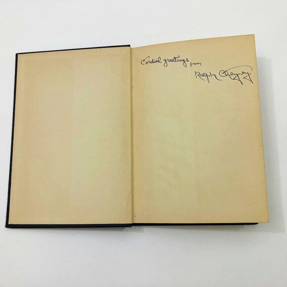 Vintage VGC Touch And Go Ralph Cheyney Signed Poetry Hard Cover 1926 - Picture 5 of 10